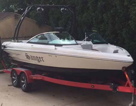 Used Boats For Sale in Milwaukee, Wisconsin by owner | 2012 SANGER V 237 LTZ
